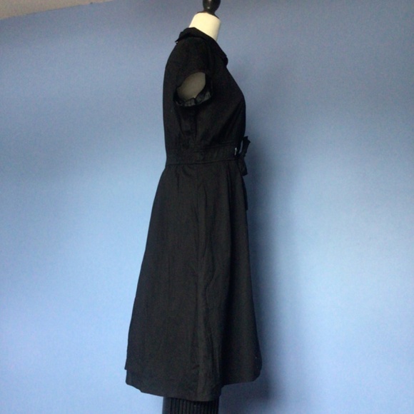 Black Kimono Dress Size 8 - Picture 3 of 6